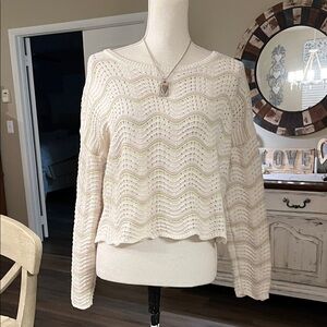 Sincerely Jules Cream Knit Sweater